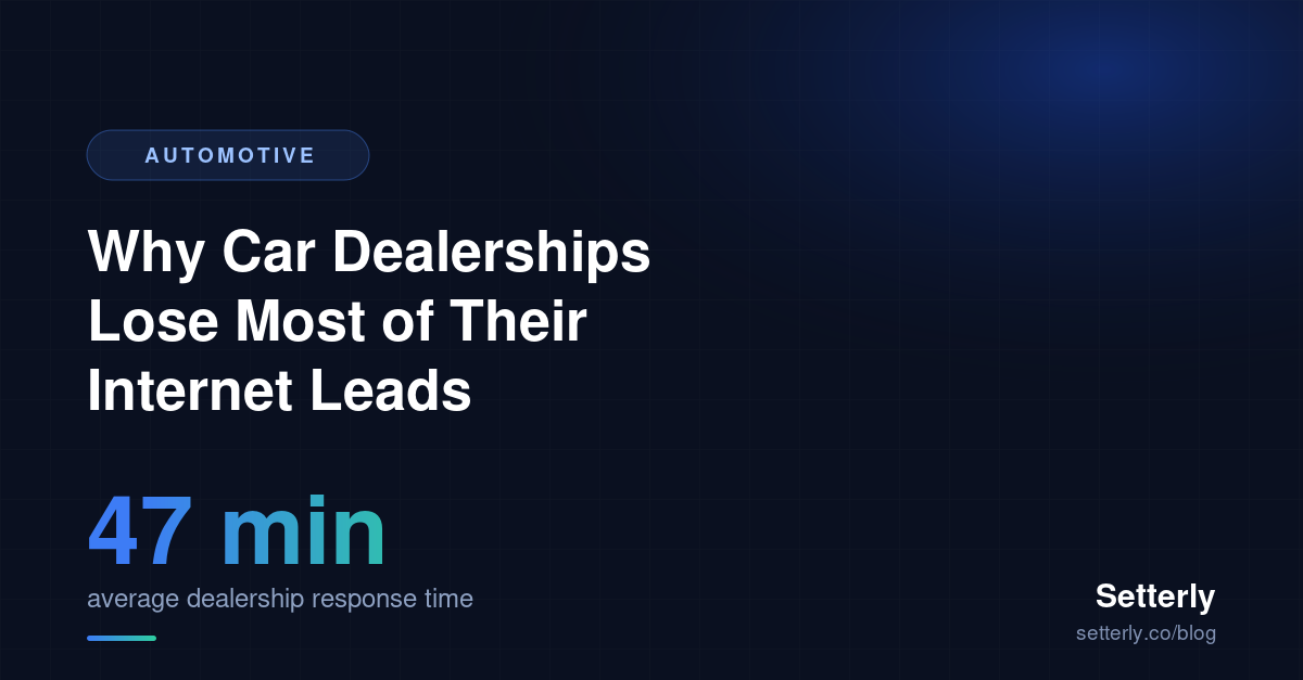 Car Dealer Lead Follow-Up: 5 Leaks Losing UK Dealers Sales