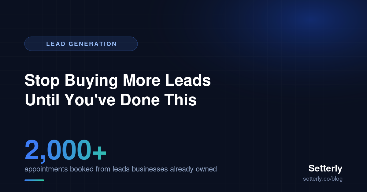 Hire Another Closer or Fix Your Lead Follow-Up First?